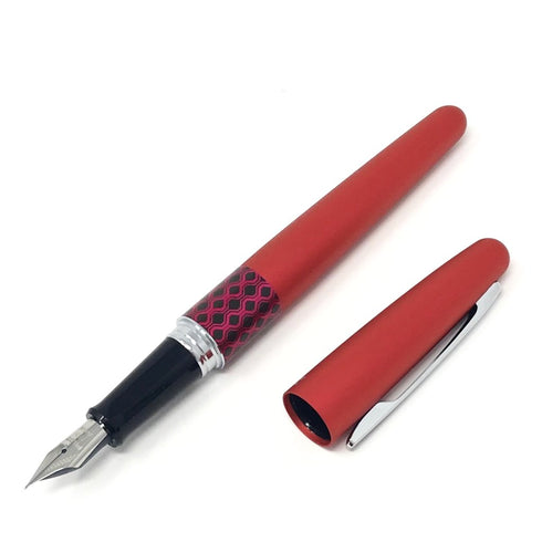 Pilot Metropolitan Fountain Pen - Retro Pop Red - Fine Nib